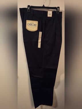 Cherokee Dark Navy Men's Khakis
